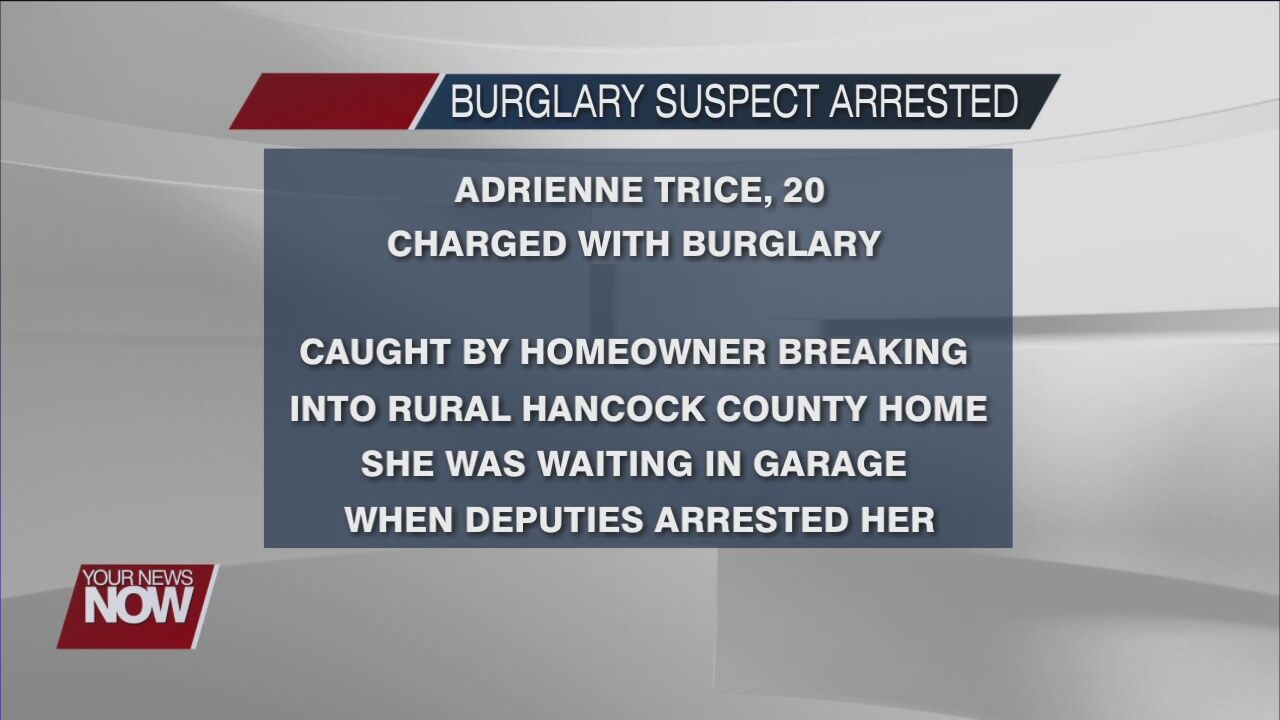 Woman arrested after being caught by homeowner breaking into their home